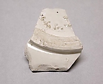 Fragment of a Porcelaneous Bowl, Porcelaneous ware with clear glaze