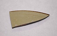 Three Fragments of Yue Ware Bowls, Stoneware; celadon glazed (Yue ware)