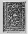 Silk Animal Carpet, Silk (warp, weft, and pile); asymmetrically knotted pile