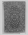 Silk Kashan Carpet, Silk (warp, weft, and pile), metal wrapped thread; asymmetrically knotted pile