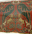 Textile Fragment, Silk; lampas