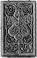Panel with Horse Heads, Wood (teak); carved