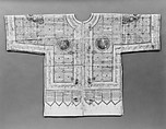 Talismanic Shirt, Cotton, ink, gold; plain weave, painted