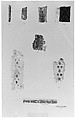 Textile Fragment, Wool; plain weave, brocaded (?)