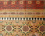 Textile Fragment, Silk; lampas
