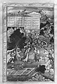 "A King Offers to Make Amends to a Bereaved Mother", Folio from a Khamsa (Quintet) of Amir Khusrau Dihlavi, Amir Khusrau Dihlavi (Indian, Patiyali, 1253–1325 Delhi), Main support: Ink, opaque watercolor, gold on paper
Margins: Gold on dyed paper
