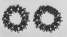 Bracelet, One of a Pair, Gold and silver