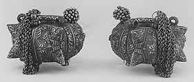 Anklet, One of a Pair, Silver