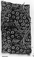 Textile Fragment, Silk, metal wrapped thread; lampas (kemha)