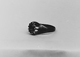 Ring, Silver and emerald