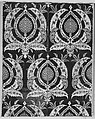 Rectangular Textile Fragment, Silk, metal wrapped thread; cut and voided velvet, brocaded