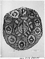 Roundel, Linen, wool