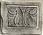 Dado Panel, Plaster; cast