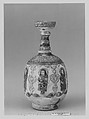 Vase, Stonepaste; overglaze painted and gilded (mina'i)