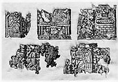 Fragmentary Band with Scenes from the Infancy of Christ, Wool, linen, silk; warp-faced compound twill
