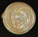 Ewer with Birds and Animals, Glass, colorless; blown, folded foot, applied handle, cut