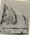 Fragment of a Jar, Earthenware; underglaze painted in polychrome pigments under monochrome glaze