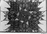 Chair Cover, Silk; plain weave, embroidery