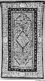 Cover, Cotton; plain weave, printed