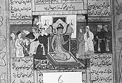 Shahnama (Book of Kings) of Firdausi, Abu&#39;l Qasim Firdausi (Iranian, Paj ca. 940/41–1020 Tus), Ink, opaque watercolor, silver, and gold on paper