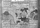 Shahnama (Book of Kings) of Firdausi, Abu&#39;l Qasim Firdausi (Iranian, Paj ca. 940/41–1020 Tus), Ink, opaque watercolor, silver, and gold on paper