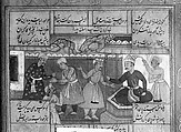 Shahnama (Book of Kings) of Firdausi, Abu&#39;l Qasim Firdausi (Iranian, Paj ca. 940/41–1020 Tus), Ink, opaque watercolor, silver, and gold on paper