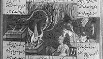 Shahnama (Book of Kings) of Firdausi, Abu&#39;l Qasim Firdausi (Iranian, Paj ca. 940/41–1020 Tus), Ink, opaque watercolor, silver, and gold on paper
