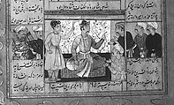 Shahnama (Book of Kings) of Firdausi, Abu&#39;l Qasim Firdausi (Iranian, Paj ca. 940/41–1020 Tus), Ink, opaque watercolor, silver, and gold on paper