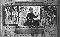 Shahnama (Book of Kings) of Firdausi, Abu&#39;l Qasim Firdausi (Iranian, Paj ca. 940/41–1020 Tus), Ink, opaque watercolor, silver, and gold on paper