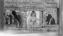 Shahnama (Book of Kings) of Firdausi, Abu&#39;l Qasim Firdausi (Iranian, Paj ca. 940/41–1020 Tus), Ink, opaque watercolor, silver, and gold on paper
