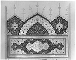 Shahnama (Book of Kings) of Firdausi, Abu&#39;l Qasim Firdausi (Iranian, Paj ca. 940/41–1020 Tus), Leather; tooled and gilded; ink on paper