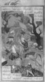 Shahnama (Book of Kings) of Firdausi, Abu&#39;l Qasim Firdausi (Iranian, Paj ca. 940/41–1020 Tus), Ink, opaque watercolor, silver, and gold on paper; lacquer binding