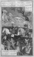 Shahnama (Book of Kings) of Firdausi, Abu&#39;l Qasim Firdausi (Iranian, Paj ca. 940/41–1020 Tus), Ink, opaque watercolor, silver, and gold on paper; lacquer binding