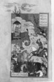 Shahnama (Book of Kings) of Firdausi, Abu&#39;l Qasim Firdausi (Iranian, Paj ca. 940/41–1020 Tus), Ink, opaque watercolor, silver, and gold on paper; lacquer binding