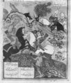 Shahnama (Book of Kings) of Firdausi, Abu&#39;l Qasim Firdausi (Iranian, Paj ca. 940/41–1020 Tus), Ink, opaque watercolor, silver, and gold on paper; lacquer binding