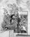 Shahnama (Book of Kings) of Firdausi, Abu&#39;l Qasim Firdausi (Iranian, Paj ca. 940/41–1020 Tus), Ink, opaque watercolor, silver, and gold on paper; lacquer binding
