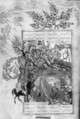 Shahnama (Book of Kings) of Firdausi, Abu&#39;l Qasim Firdausi (Iranian, Paj ca. 940/41–1020 Tus), Ink, opaque watercolor, silver, and gold on paper; lacquer binding