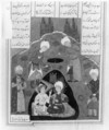 Haft Aurang (Seven Thrones) of Jami, Maulana Nur al-Din `Abd al-Rahman Jami (Iranian, Jam 1414–92 Herat), Ink, opaque watercolor, and gold on paper