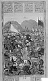 Shahnama (Book of Kings) of Firdausi, Abu&#39;l Qasim Firdausi (Iranian, Paj ca. 940/41–1020 Tus), Opaque watercolor, ink, silver and gold on paper