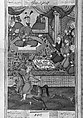 Shahnama (Book of Kings) of Firdausi, Abu&#39;l Qasim Firdausi (Iranian, Paj ca. 940/41–1020 Tus), Opaque watercolor, ink, silver and gold on paper