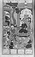 Shahnama (Book of Kings) of Firdausi, Abu&#39;l Qasim Firdausi (Iranian, Paj ca. 940/41–1020 Tus), Opaque watercolor, ink, silver and gold on paper