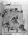 Shahnama (Book of Kings) of Firdausi, Shah Muhammad of Sabzavar, Ink, opaque watercolor, and gold on paper