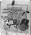 Shahnama (Book of Kings) of Firdausi, Shah Muhammad of Sabzavar, Ink, opaque watercolor, and gold on paper