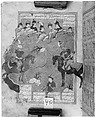 Shahnama (Book of Kings) of Firdausi, Shah Muhammad of Sabzavar, Ink, opaque watercolor, and gold on paper