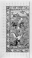 Divan (Collected Works) of Jami, Maulana Nur al-Din `Abd al-Rahman Jami (Iranian, Jam 1414–92 Herat), Ink, opaque watercolor, and gold on paper; leather binding