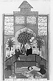Khamsa (Quintet) of Nizami of Ganja, Nizami (present-day Azerbaijan, Ganja 1141–1209 Ganja), Paper, leather