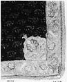 Veil, Cotton, silk; embroidered