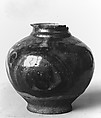 Vase, Stonepaste; luster-painted on opaque white glaze under transparent colorless glaze