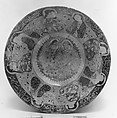 Bowl, Stonepaste; luster-painted