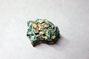 Glaze Clump, Fragments of quartz, traces of copper glaze, liquified, and adhered pieces of earthenware